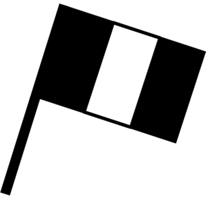 Black And White Flag Of France Clip Art